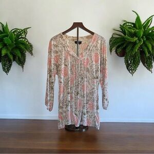 Floral Print Women's Top